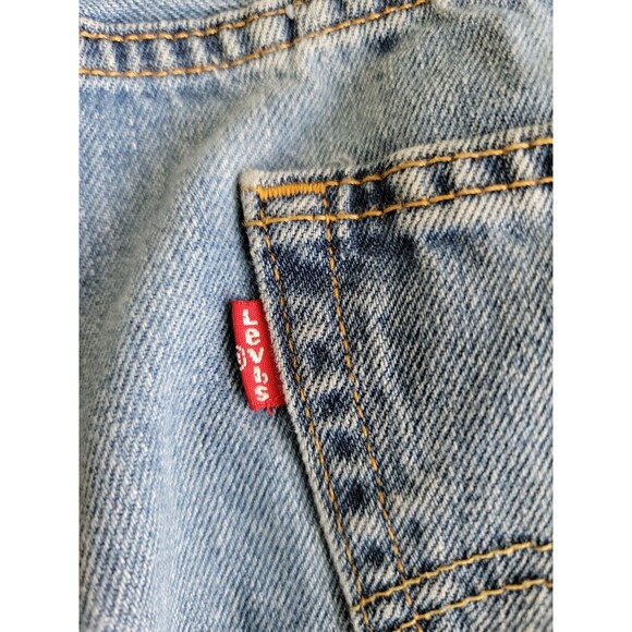 Levis 550 Mens Jeans 34x33 Relaxed Cotton Blue Mid Rise Tapered VTG 90s Y2K - Picture 16 of 16